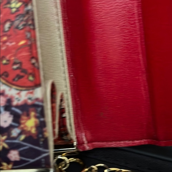 Vintage Robert Bestien purse,Elegant Gold and Red Women's Bag - Picture 16 of 16